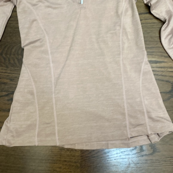 Mondetta Light Cocoa Quarter Zip Pullover XS - Picture 5 of 7